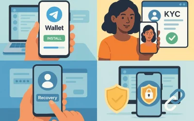 Telegram Wallet: установка, KYC, восстановление и безопасность (2025)