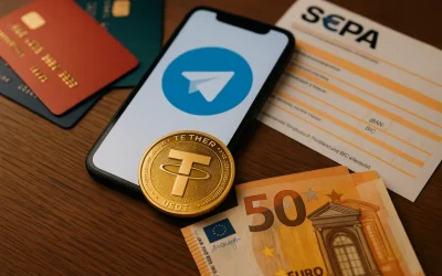 Онрамп USDT: карты, SEPA и P2P — как быстро завести деньги в Telegram/TON