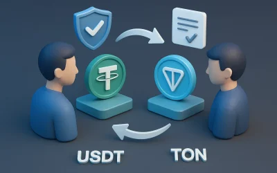 P2P-обмен USDT/TON: безопасная сделка, проверка контрагента и лимиты