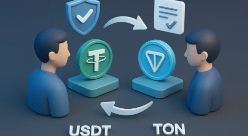 P2P-обмен USDT/TON: безопасная сделка, проверка контрагента и лимиты