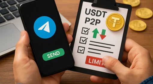Переводы USDT P2P в Telegram и на биржах: безопасный чек-лист и лимиты