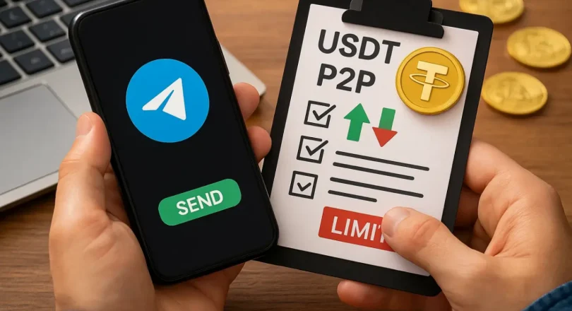 Переводы USDT P2P в Telegram и на биржах: безопасный чек-лист и лимиты