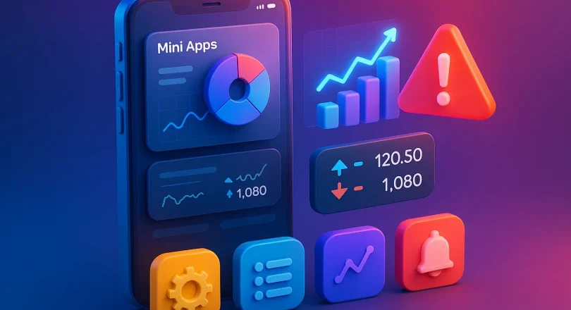 Утилиты и трекеры в Mini Apps: управление портфелем, курсы и алерты