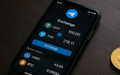 Обмен в Mini Apps: как быстро менять USDT/TON и другие токены в Telegram