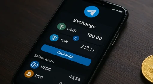Обмен в Mini Apps: как быстро менять USDT/TON и другие токены в Telegram