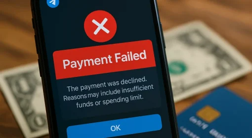 Ошибка «Платёж не прошёл» в Telegram Wallet: причины, лимиты и как исправить