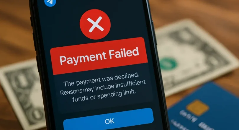 Ошибка «Платёж не прошёл» в Telegram Wallet: причины, лимиты и как исправить