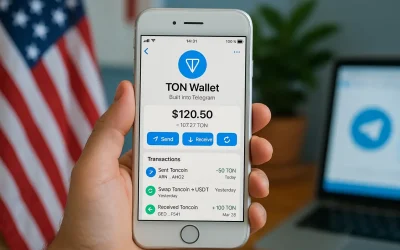 TON Wallet уже активен в Telegram для США — встроенный кошелёк запущен