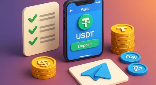 Как пополнить USDT в Telegram Wallet и TON: пошаговая инструкция