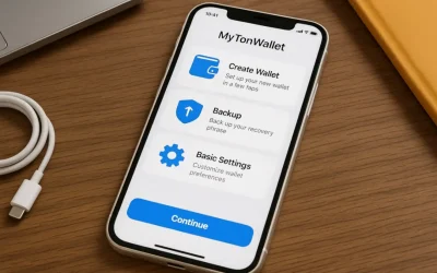 MyTonWallet: создание кошелька, бэкап и базовые настройки (2025)