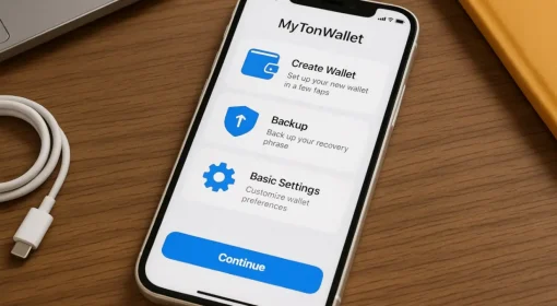MyTonWallet: создание кошелька, бэкап и базовые настройки (2025)