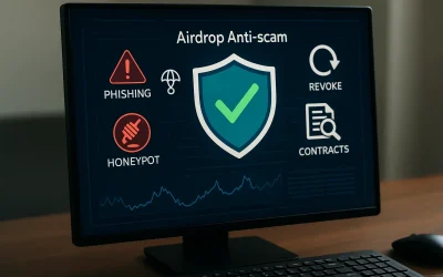 Антискам для аирдропов: фишинг, honeypot, revoke и проверка контрактов