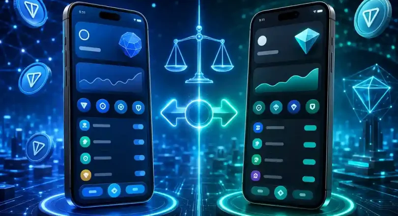 TON Wallet против Tonkeeper: какой кошелек выбрать в 2026 году